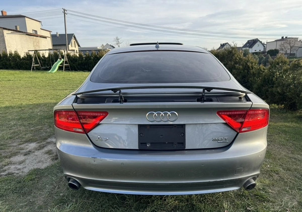 Audi A7 cena 38900 przebieg: 70042, rok produkcji 2012 z Iława małe 596